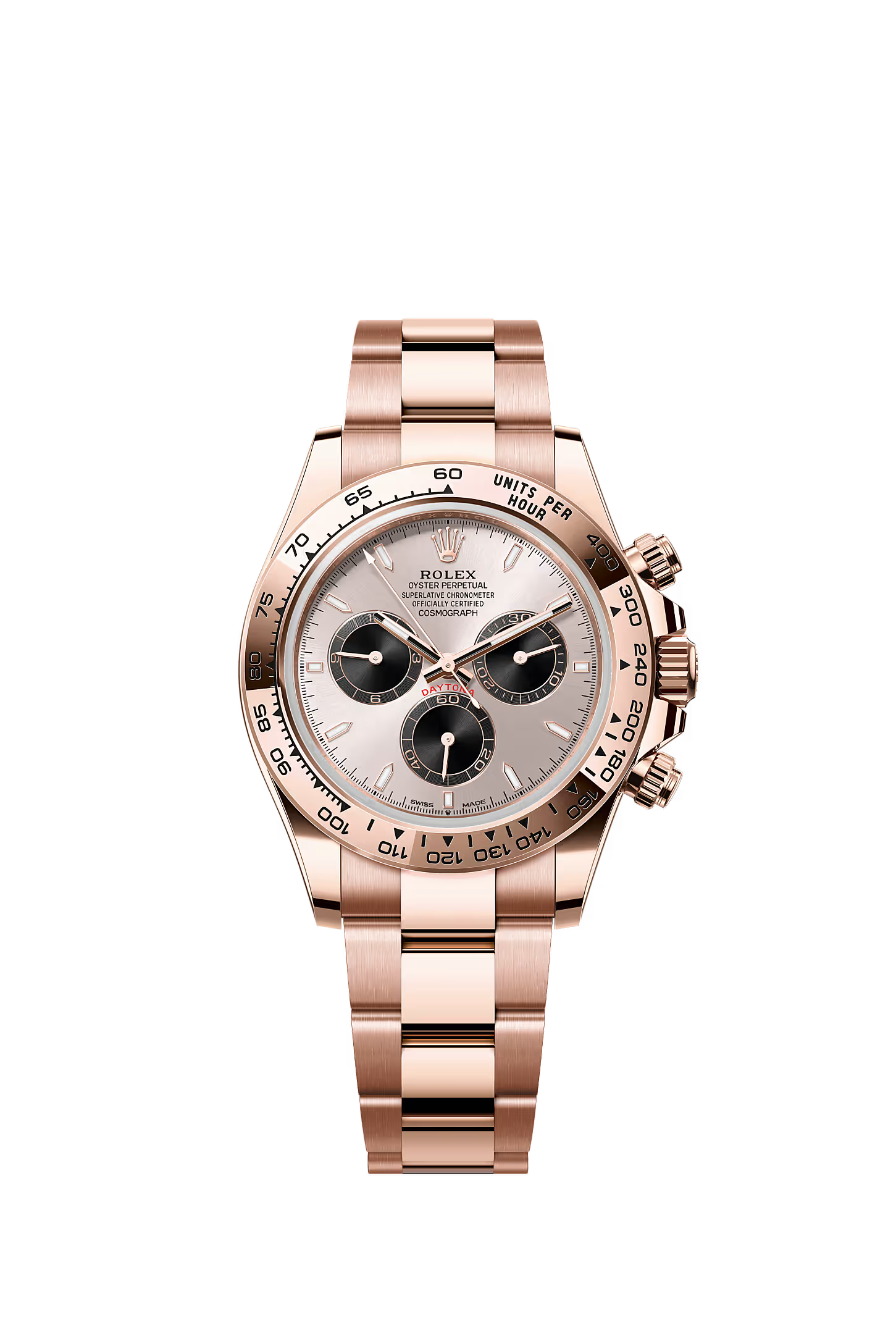 Cosmograph Daytona: Everose gold, stardust and bright black