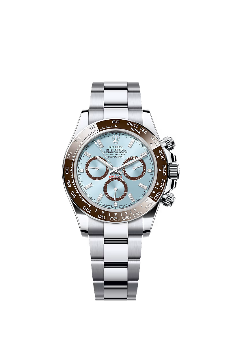 Cosmograph Daytona Everose Gold | 40mm | Ice Blue + Diamonds