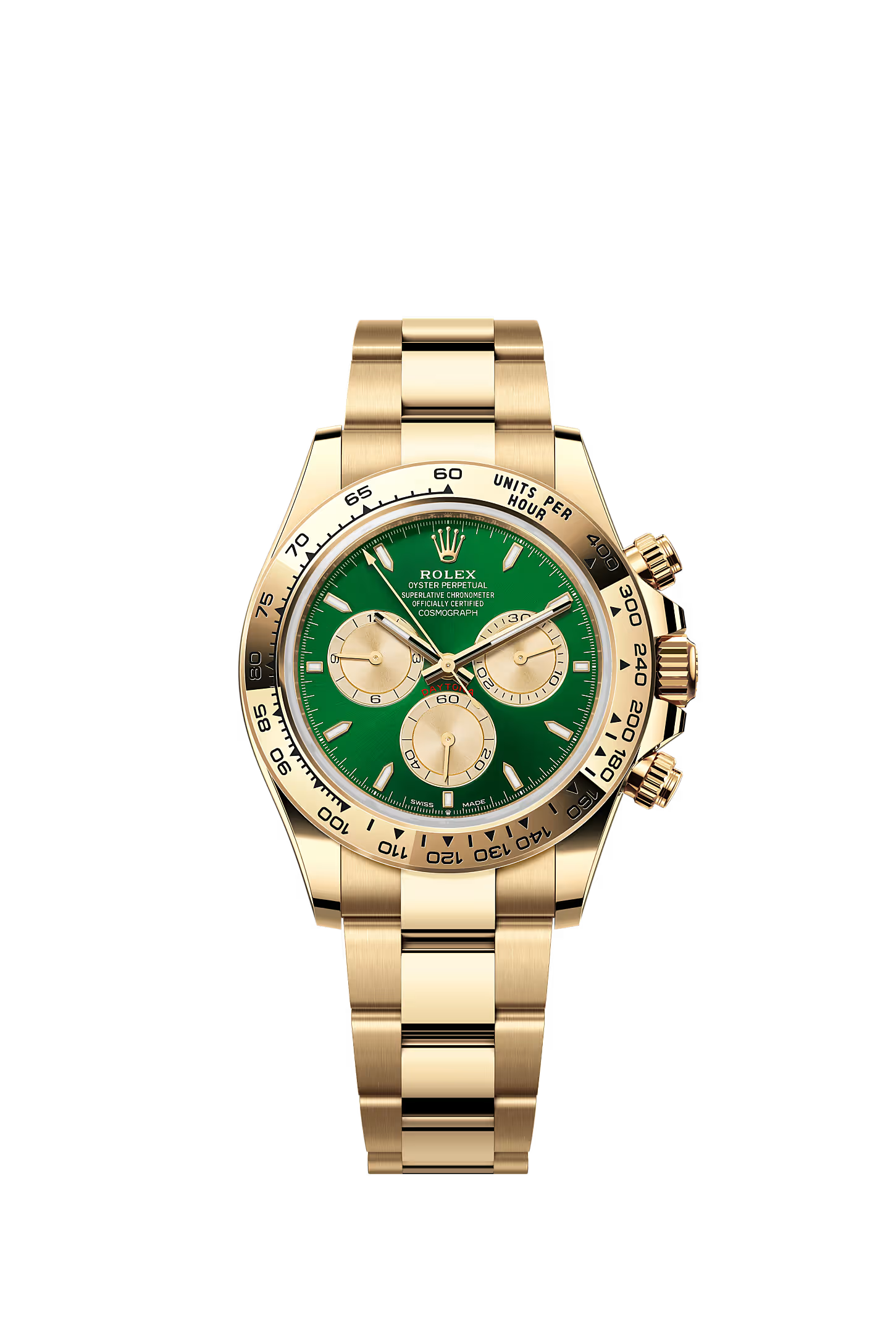 Cosmograph Daytona: Bright Green & Gold