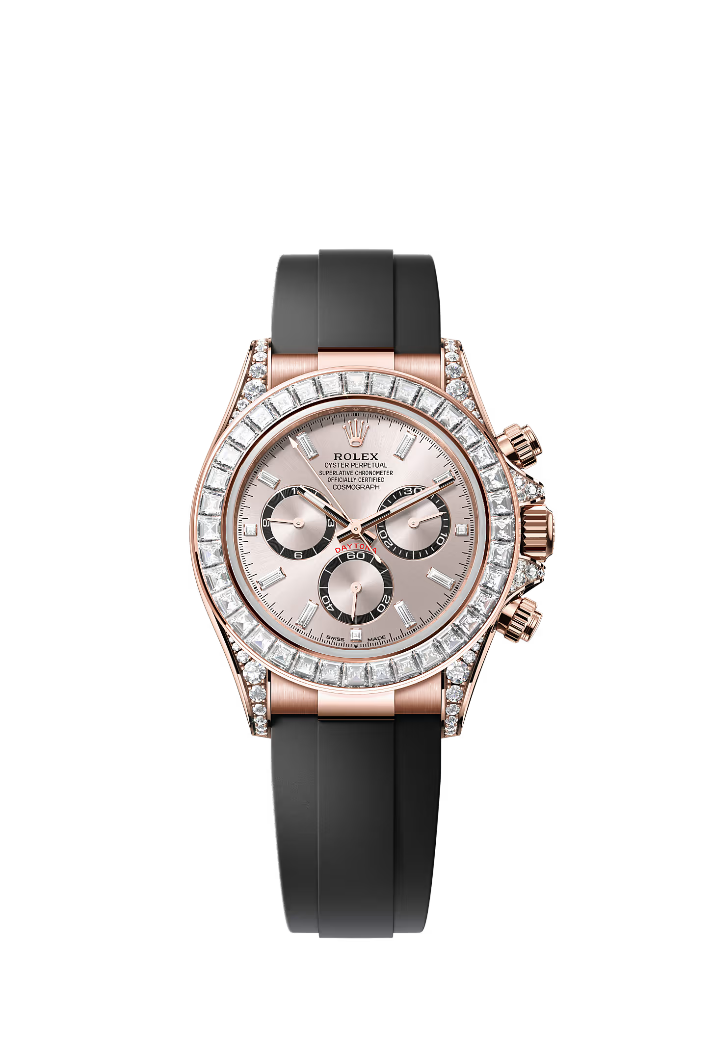 Cosmograph Daytona Everose gold and diamonds