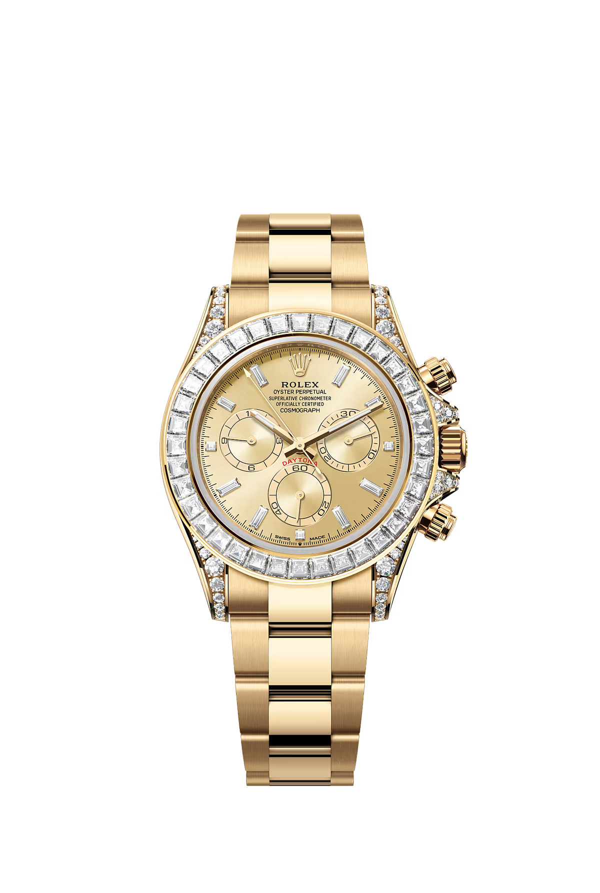 Cosmograph Daytona: Yellow Gold with Diamonds