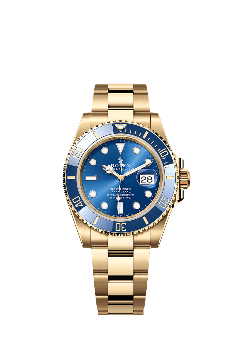 Submariner Date Yellow Gold - Blue Ceramic