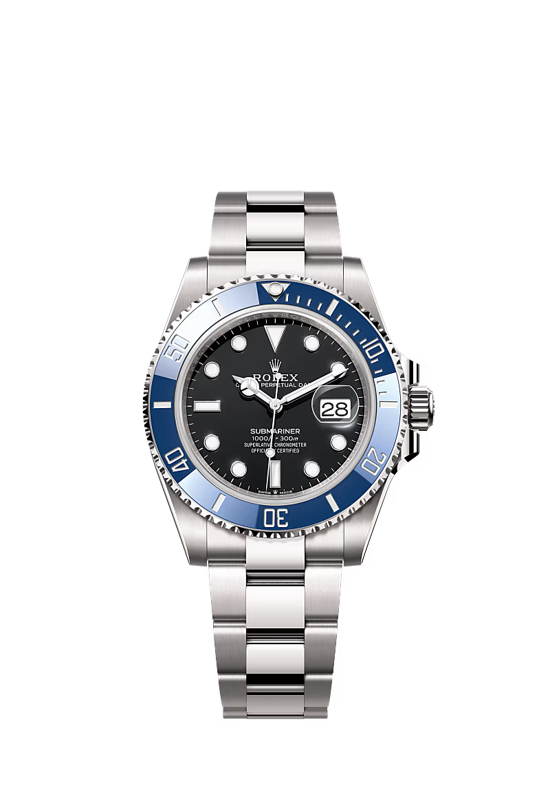 Submariner Date White Gold