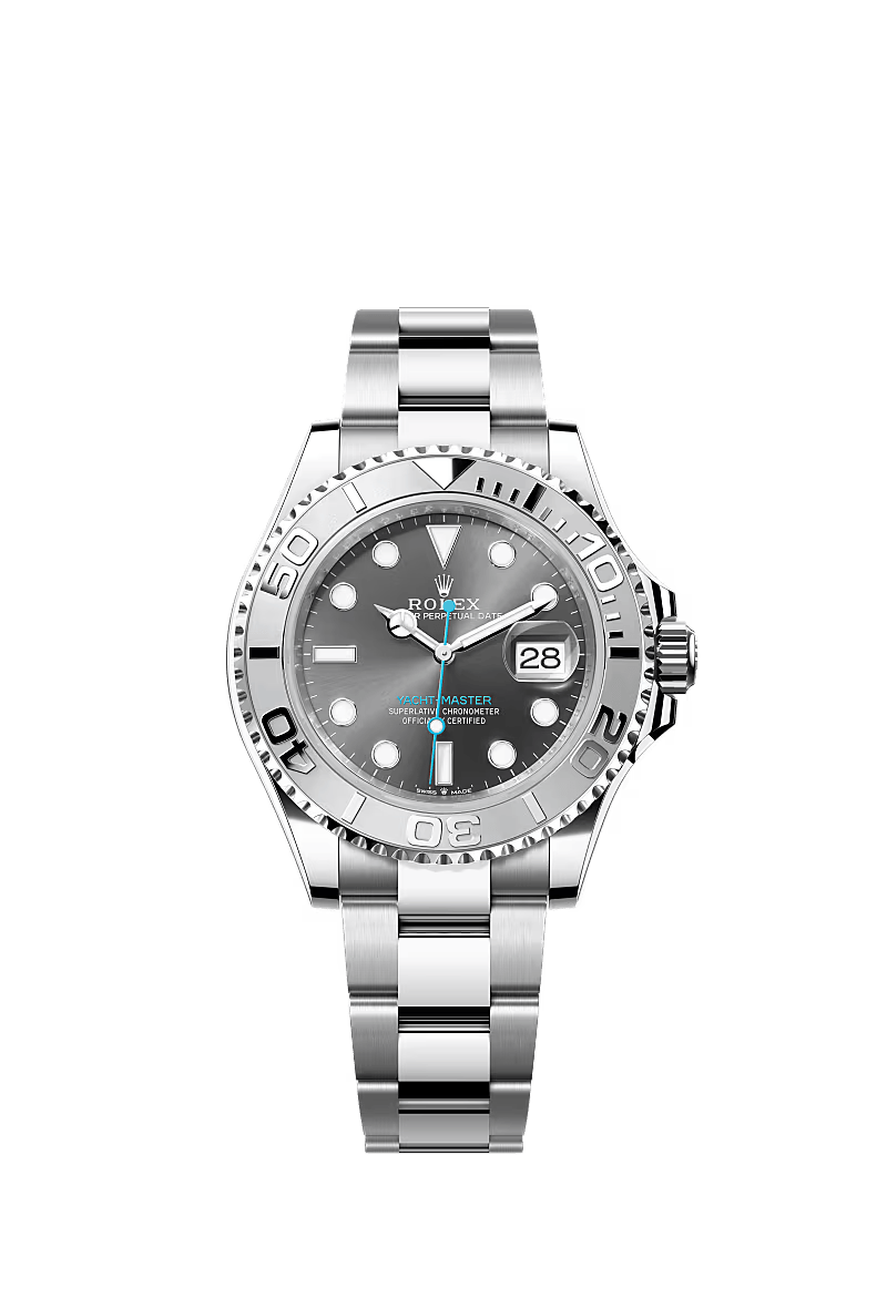 Yacht-Master 40 Platinum Bezel - Rhodium