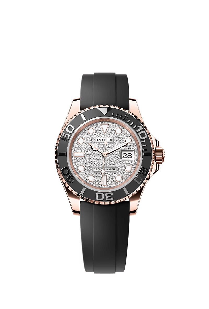 Yacht-Master 40 Everose Gold - Diamond Paved