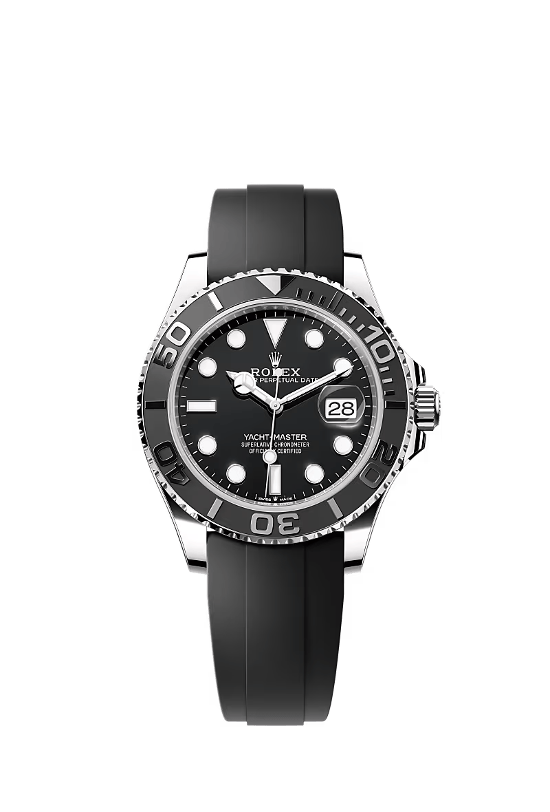 Yacht-Master 42 White Gold - Black