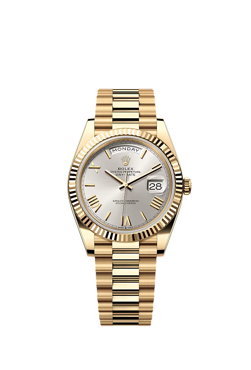 Day-Date 40 | Silver