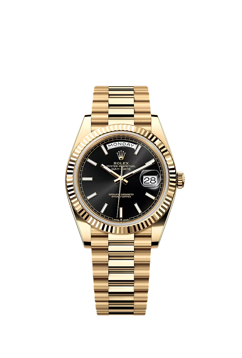 Day-Date 40 | Bright Black