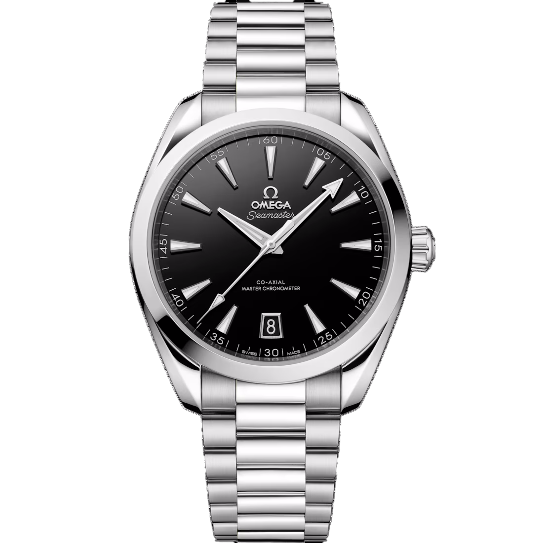 Seamaster Aqua Terra 150M 41 mm, steel on steel