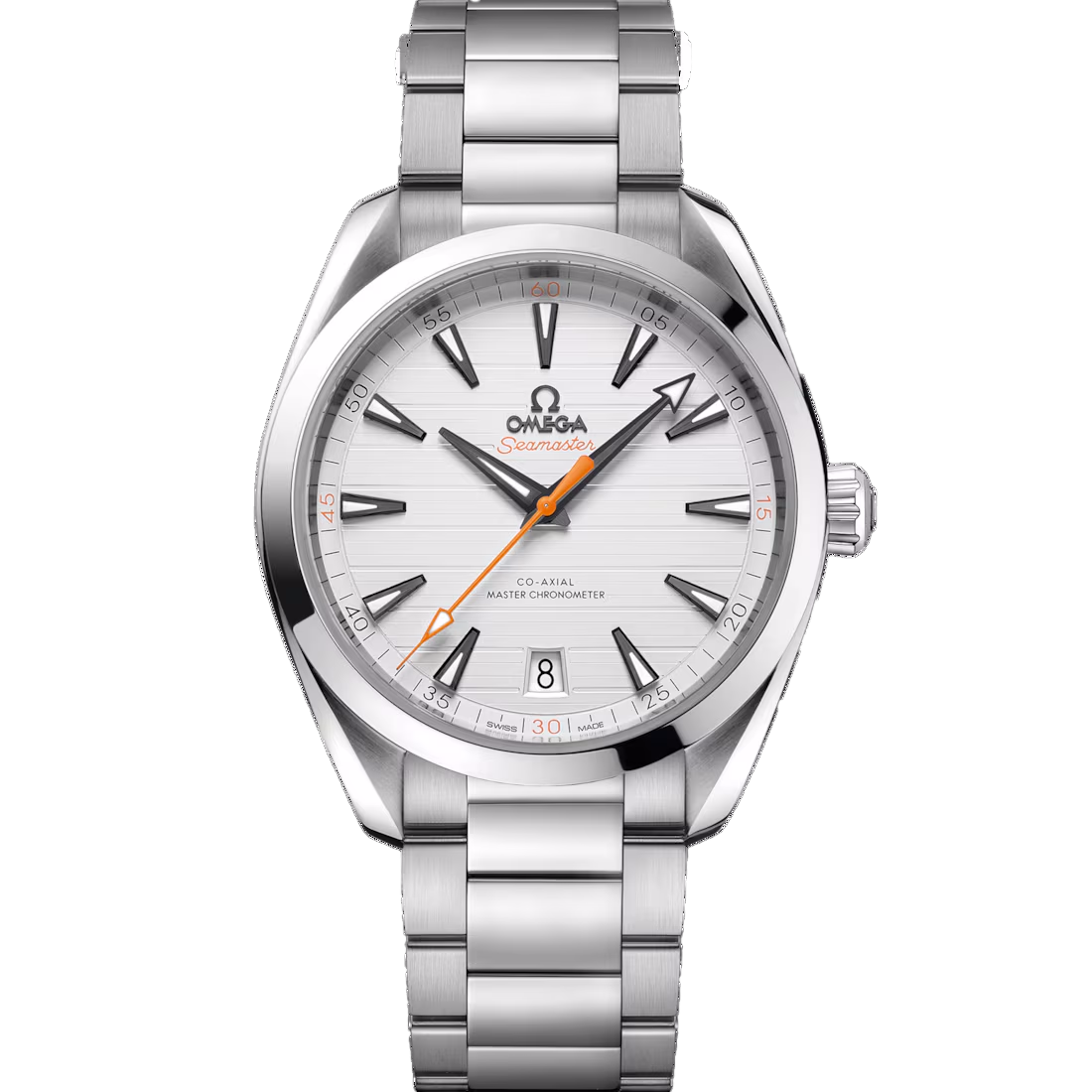 Seamaster Aqua Terra 150M 41 mm, steel on steel