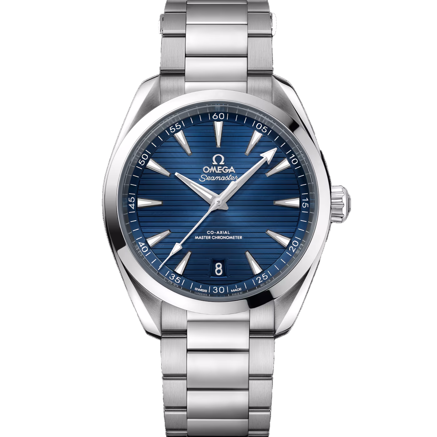 Seamaster Aqua Terra 150M 41 mm, steel on steel