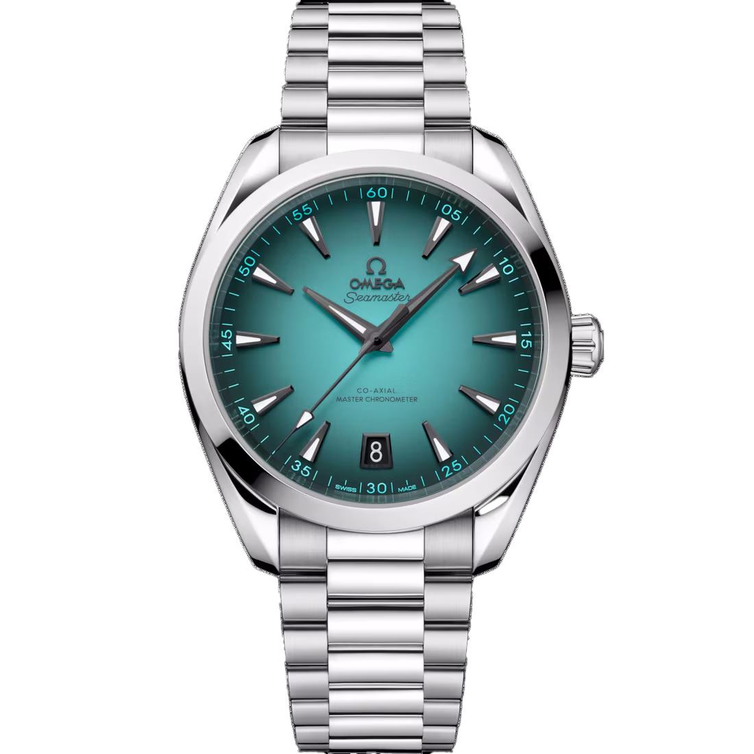 Seamaster Aqua Terra 150M 41 mm, steel on steel