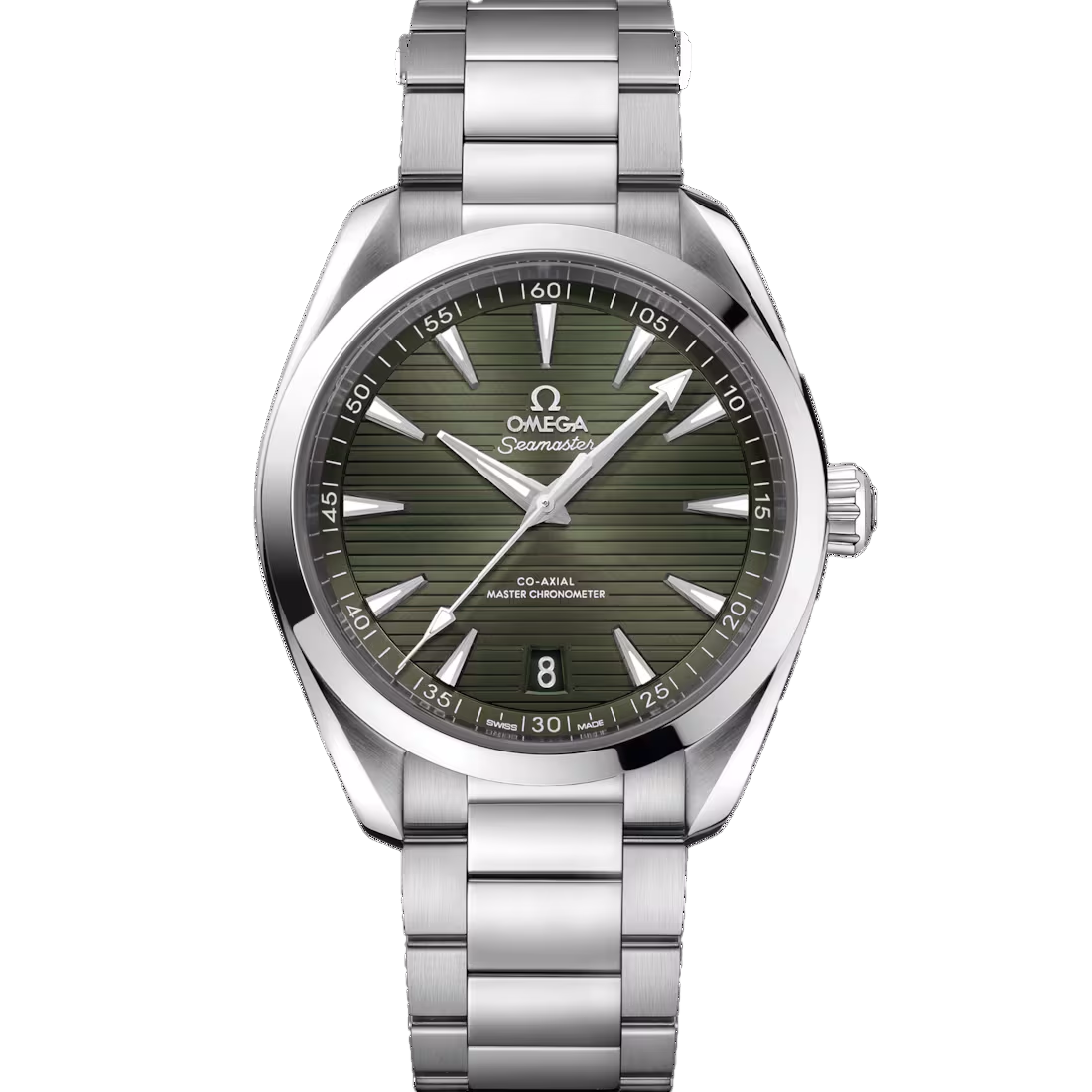 Seamaster Aqua Terra 150M 41 mm, steel on steel