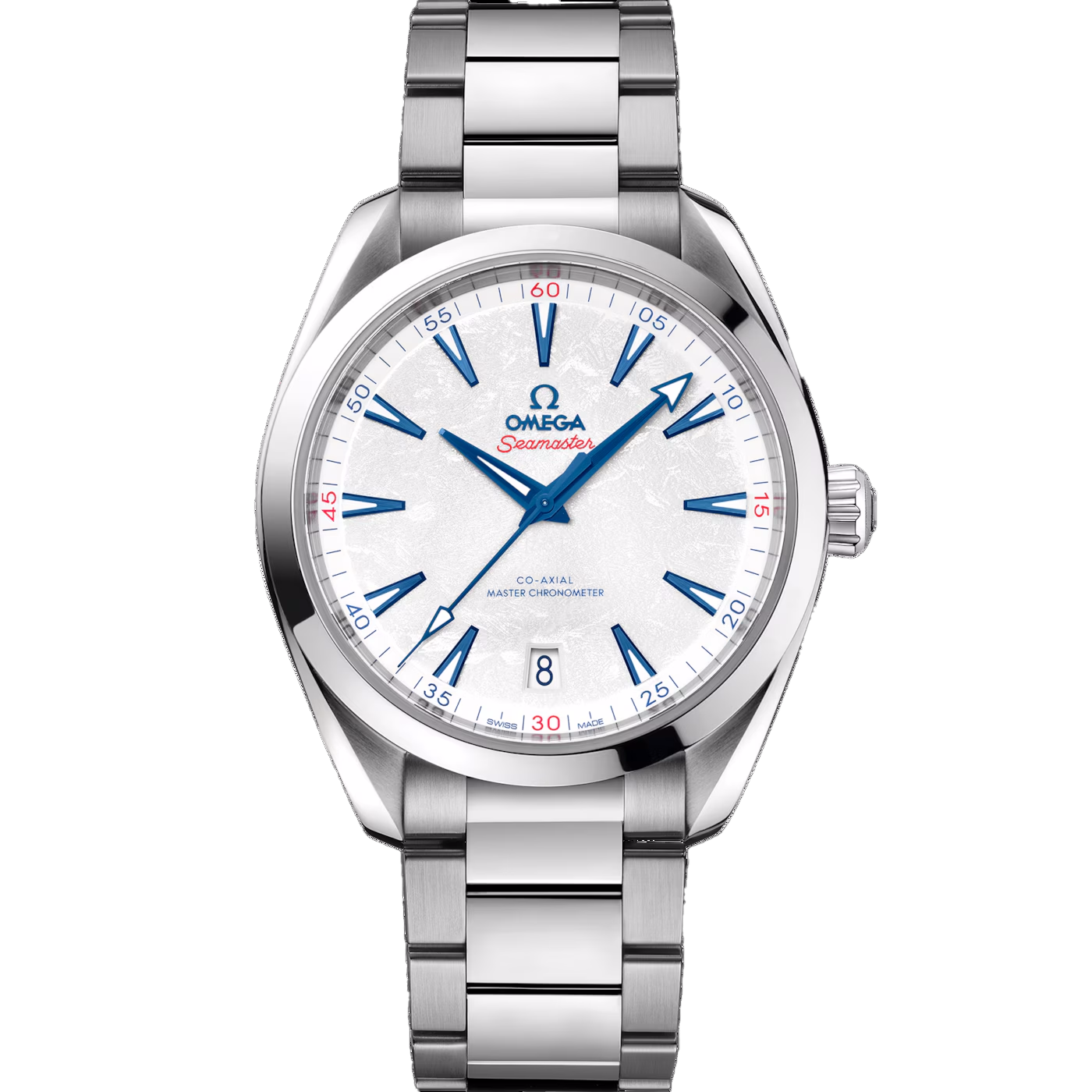 Seamaster Aqua Terra 150M 41 mm, steel on steel