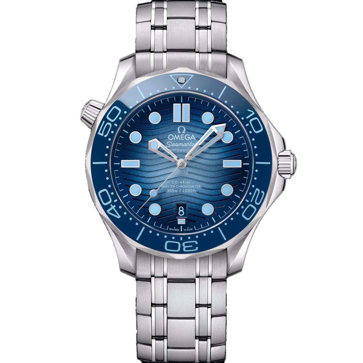 Seamaster Diver 300M 42 mm, steel on steel
