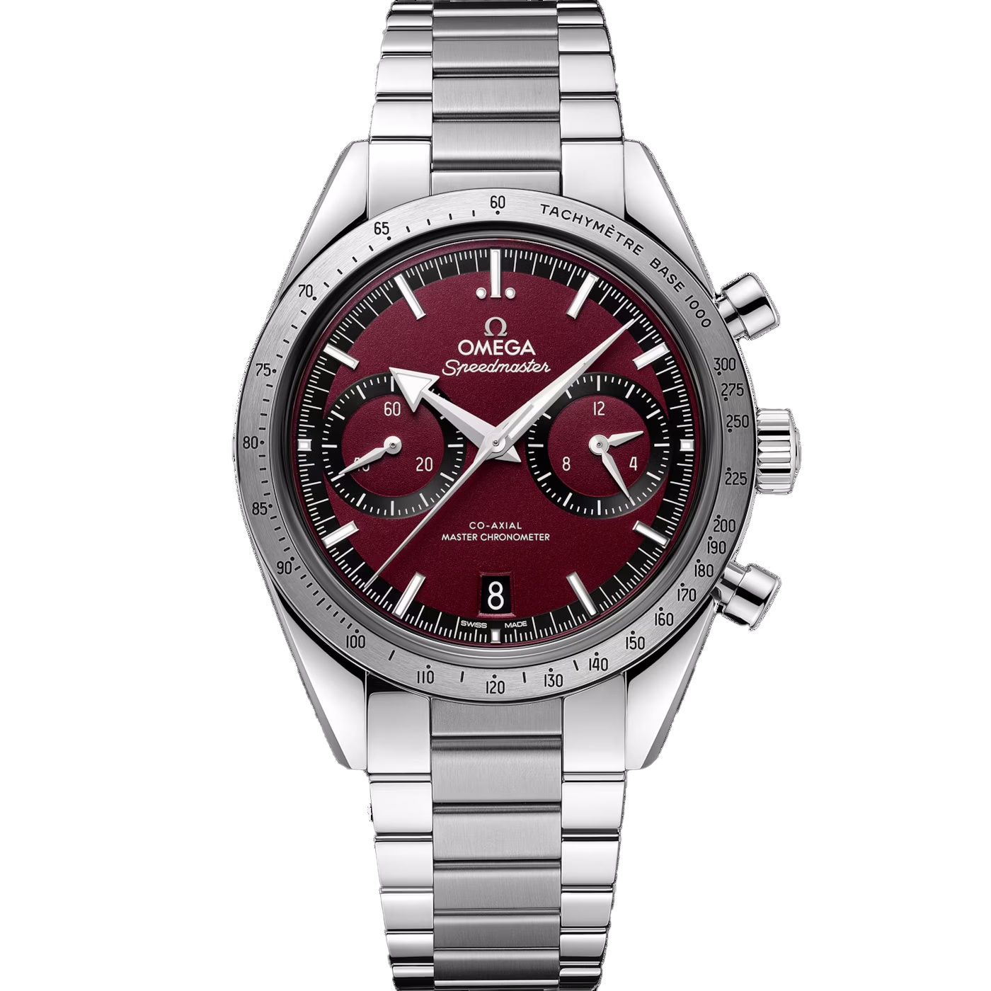 Speedmaster '57 40.5 mm, steel on steel