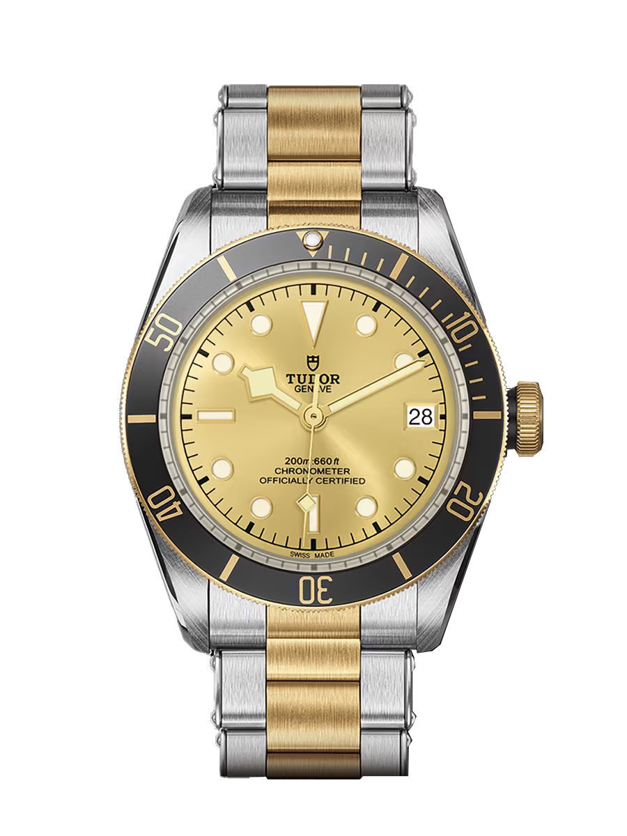 Black Bay S&G Steel and Gold Bracelet