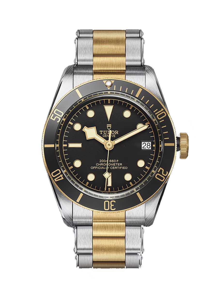 Black Bay S&G Steel Case, Steel & Yellow Gold Bracelet