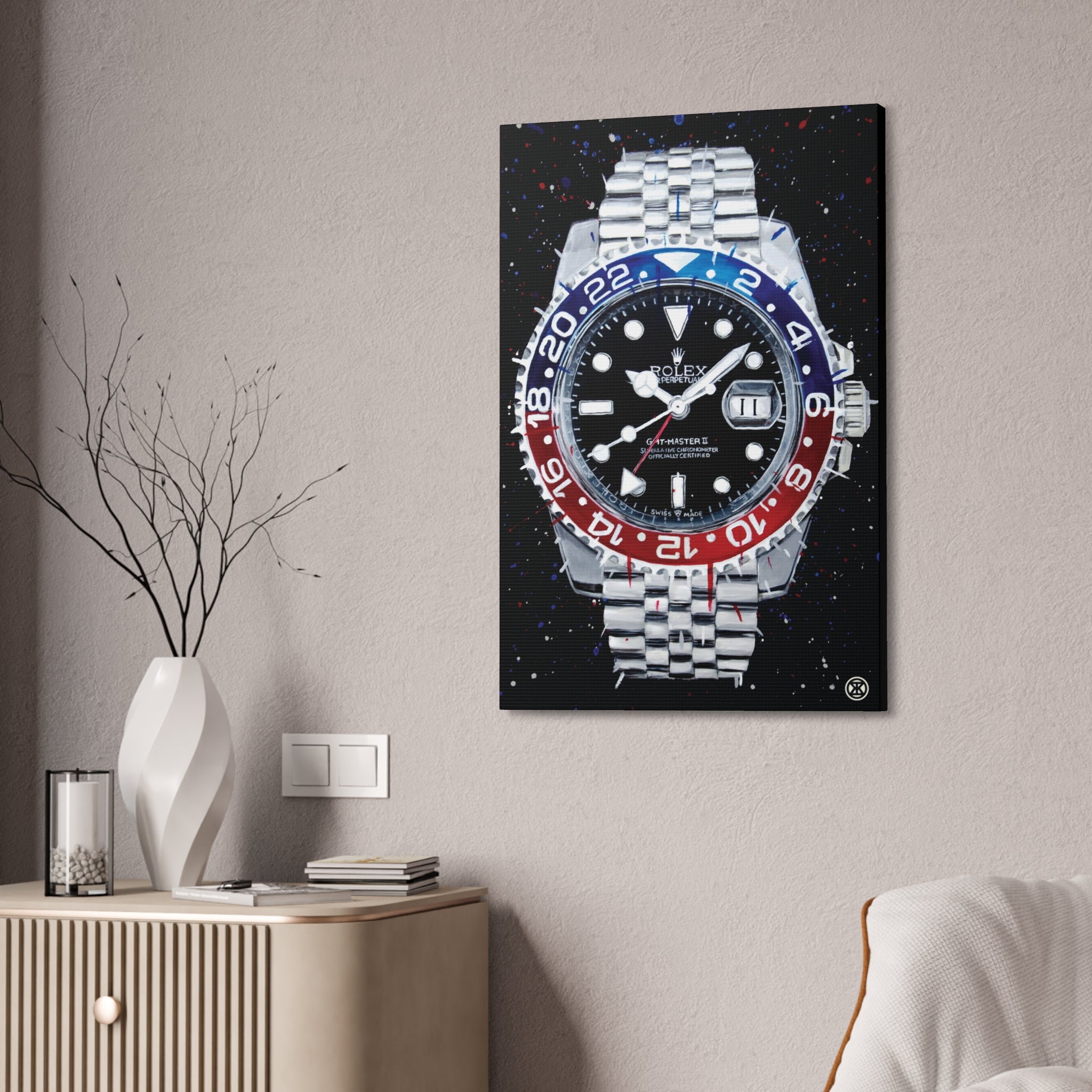 "Pepsi" Wrapped Canvas Print