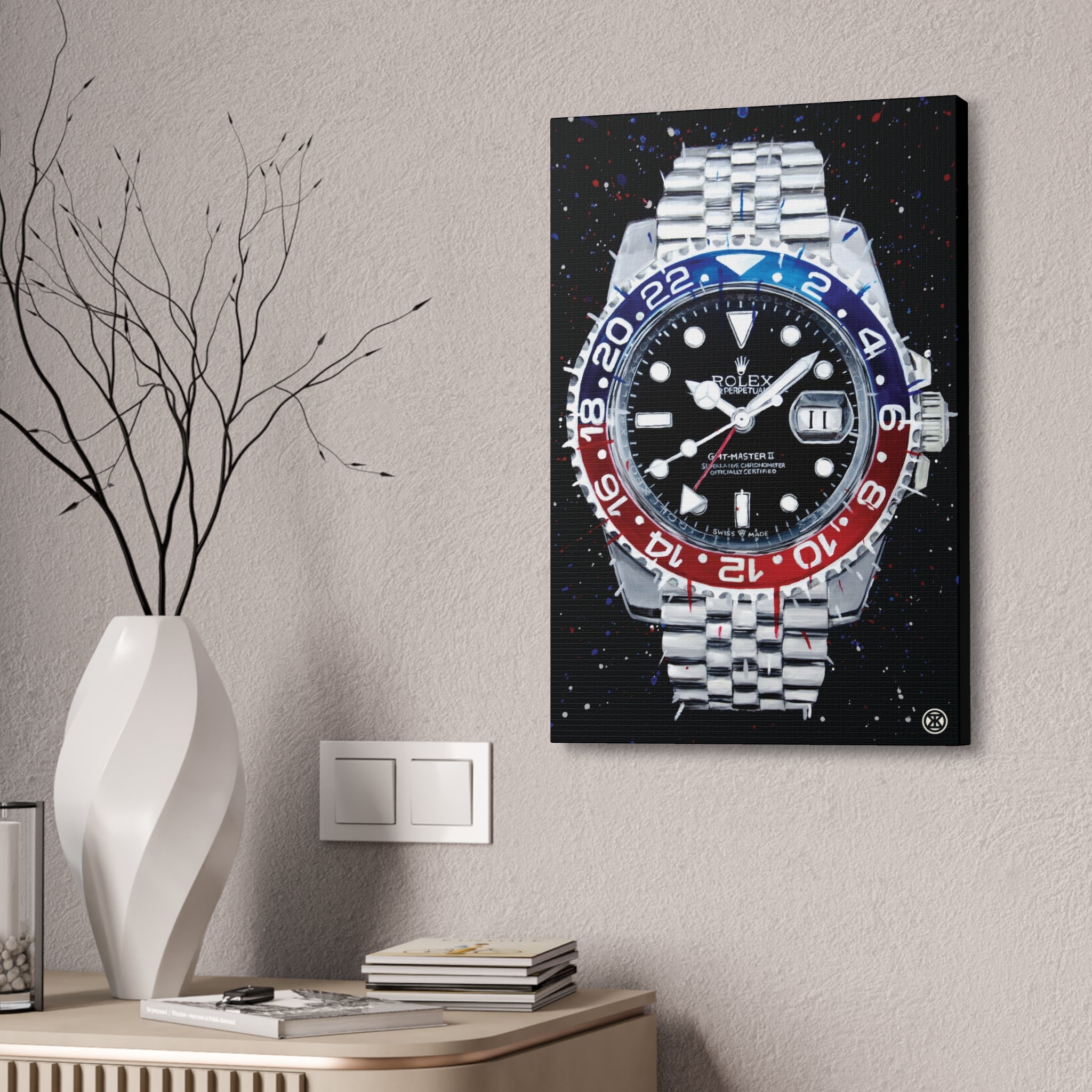 "Pepsi" Wrapped Canvas Print