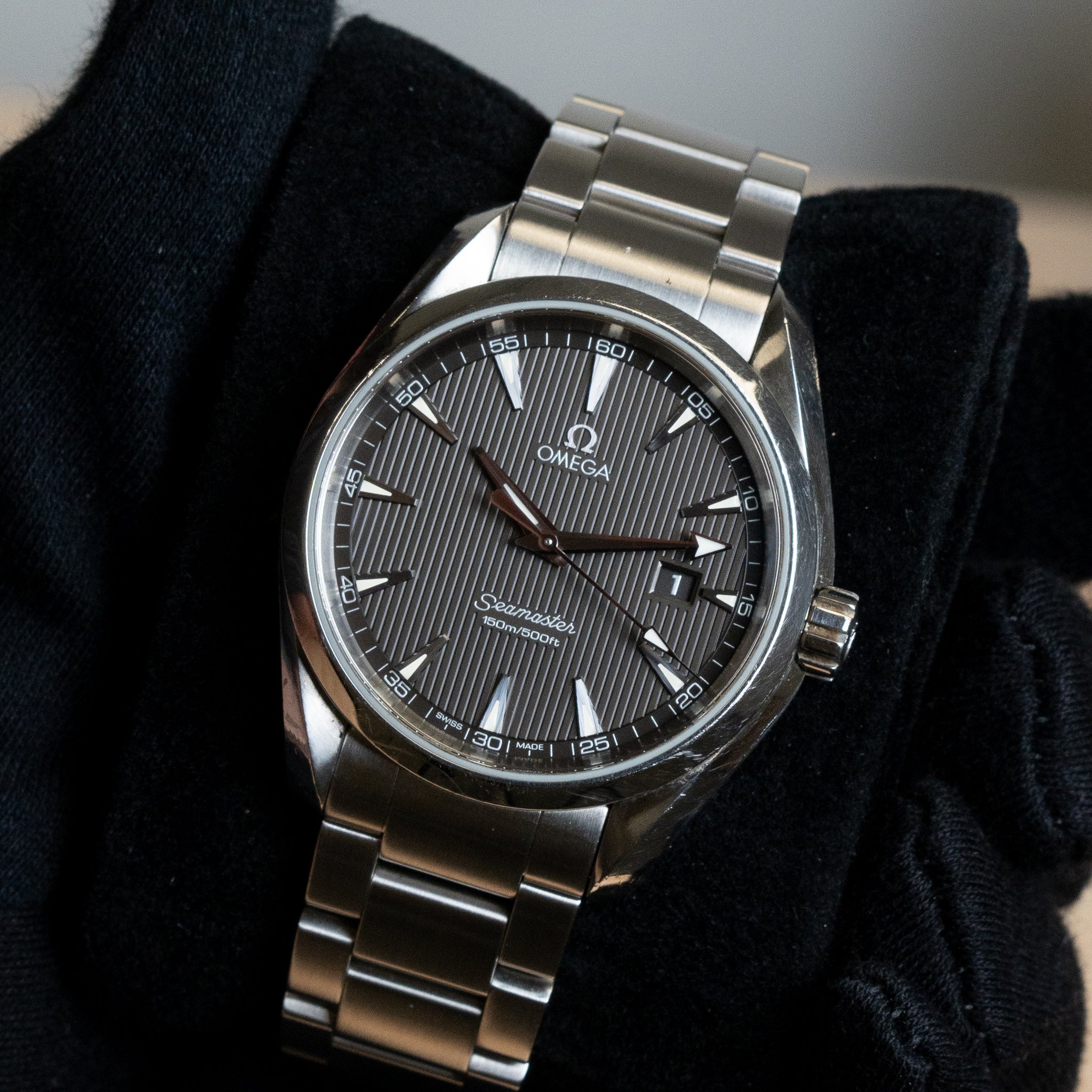 Omega Seamaster Aqua Terra Grey