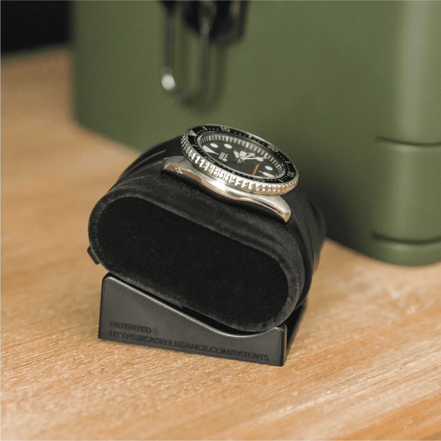 Military Modular Watch Box - 10 Slot (Drab Green)