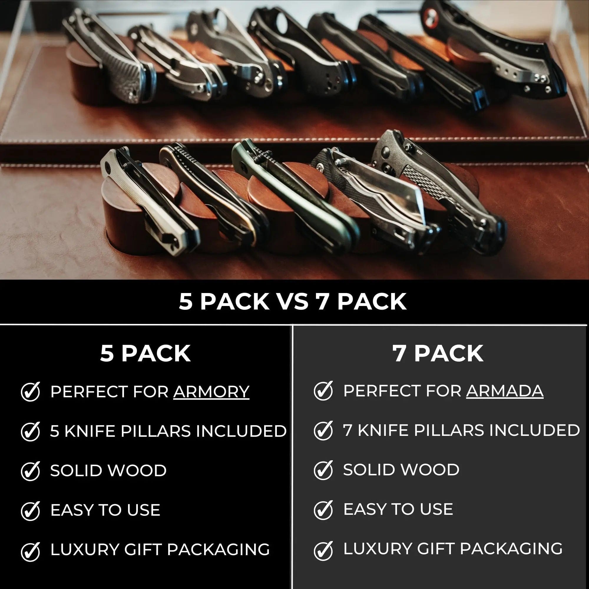 Add-On Knife Pillars