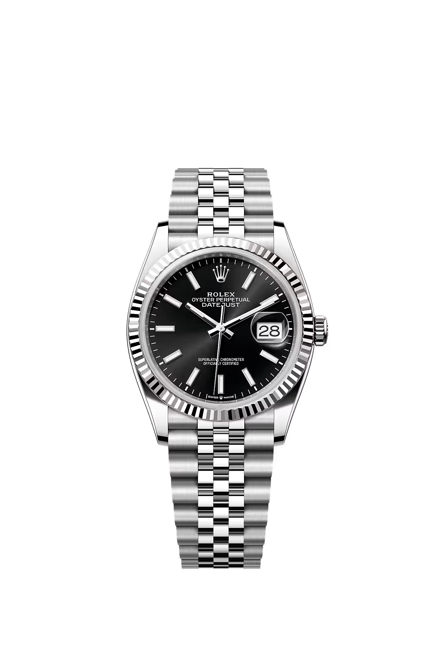 DateJust 36 - Bright Black