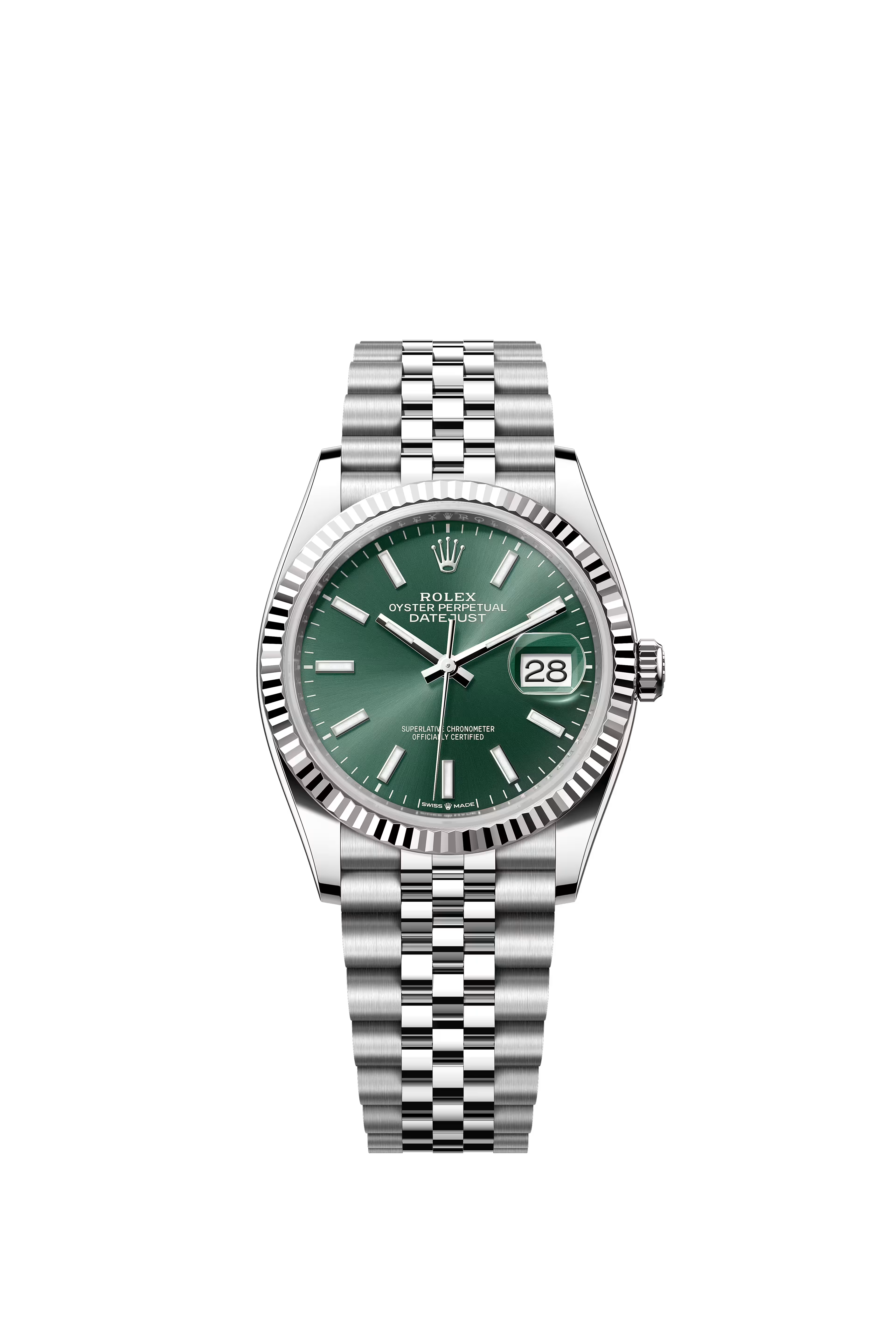 DateJust 36 - Mint Green