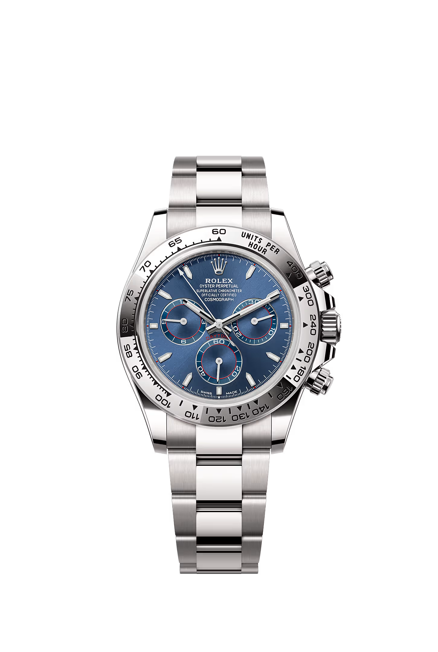 Cosmograph Daytona White Gold - Bright Blue