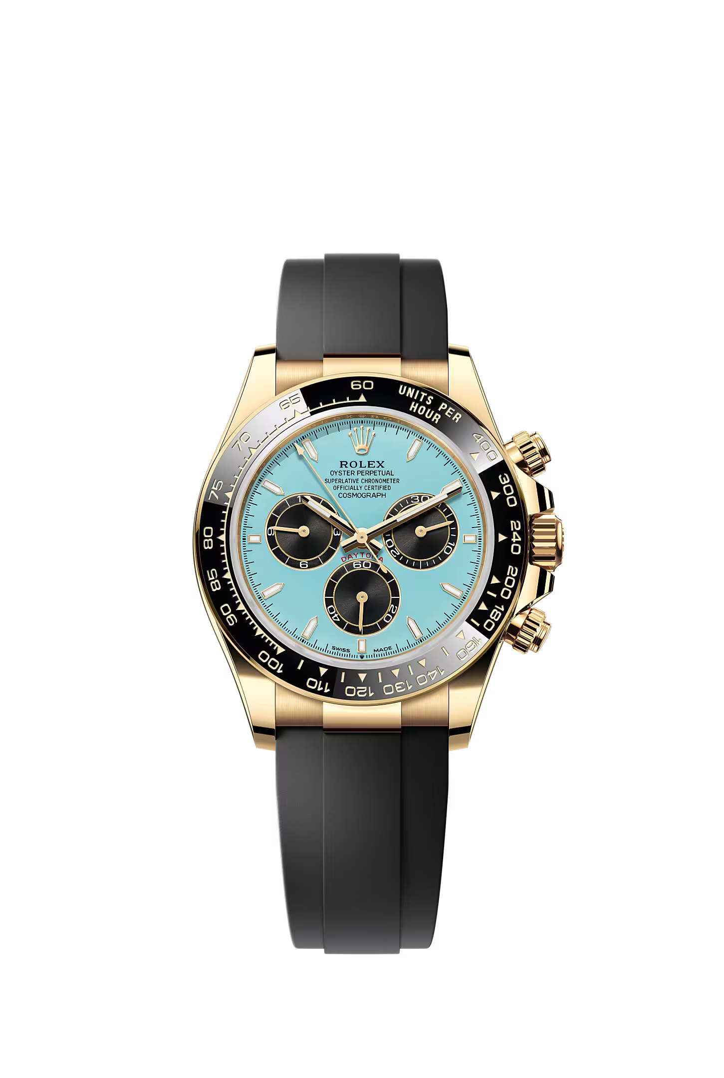 Cosmograph Daytona: Turquoise Blue & Black