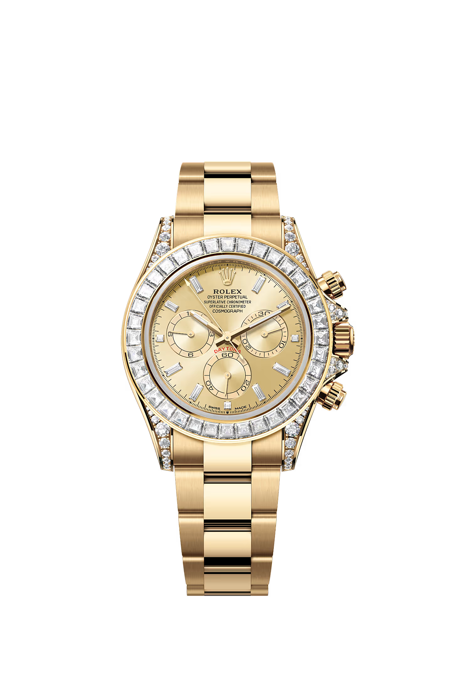 Cosmograph Daytona: Yellow Gold with Diamonds